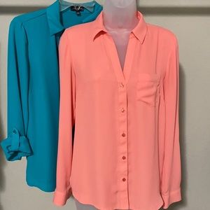 The Limited Button Down Tops